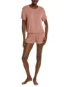 Honeydew 2pc Dreamland Shortie Set In Multi