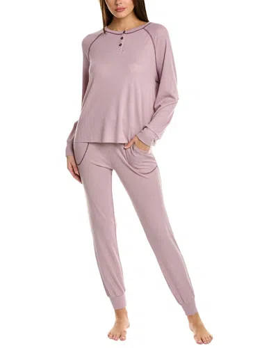 HONEYDEW 2PC FALL BACK LOUNGE PANT SET