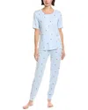 Honeydew 2pc Good Times Pajama Set In Blue