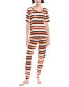 Honeydew 2pc Good Times Pajama Set In Multi