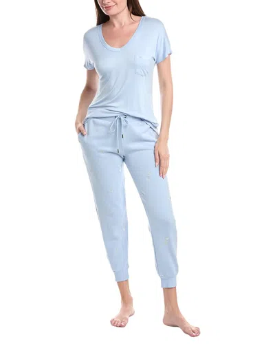 Honeydew 2pc Lounge Set In Blue