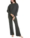 Honeydew 2pc Night Owl Lounge Set In Gray