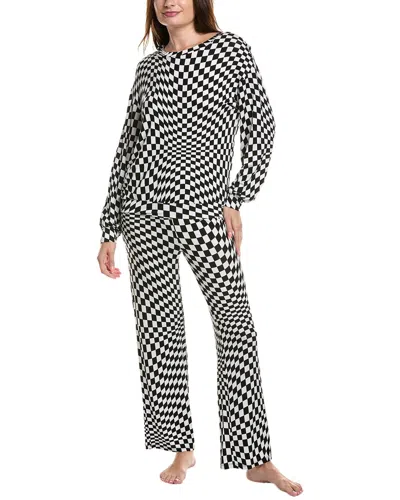 Honeydew 2pc Play It Cool Lounge Set In Black