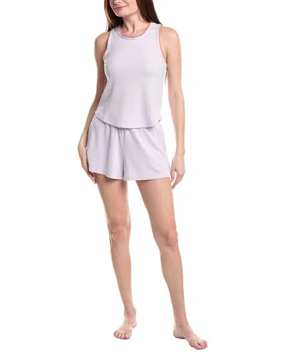 Honeydew 2pc Shortie Pajama Set In Metallic