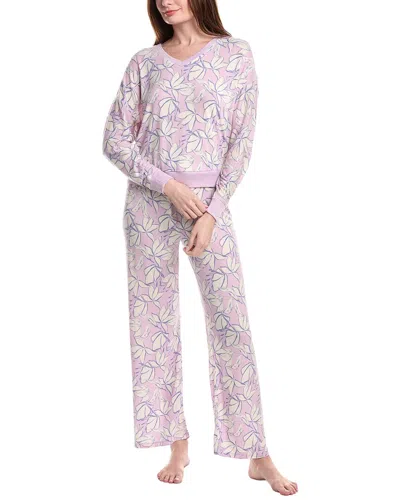 Honeydew 2pc Star Seeker Long Vee Set In Purple