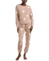 Honeydew 2pc Star Seeker Lounge Pant Set In Brown