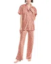 Honeydew 2pc Sunday Rest Pajama Set In Pink