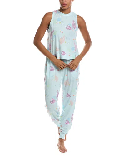 Honeydew 2pc Tank & Pant Pajama Set In Blue