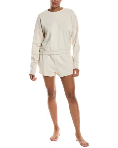 Honeydew 2pc Weekend Club Shortie Set In Neutral