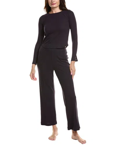 Honeydew 2pc Work From Home Lounge Set In Black