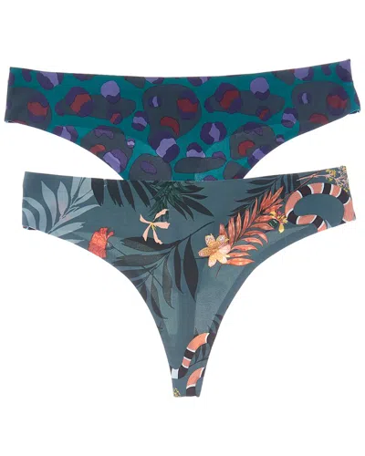 Honeydew 2pk Skinz Thong In Multi