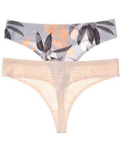 Honeydew 2pk Skinz Thong In Multi
