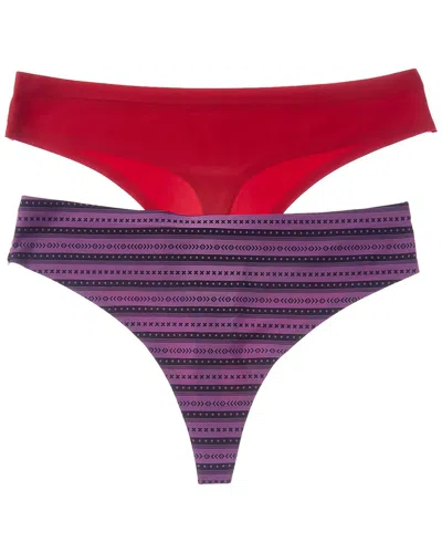 Honeydew 2pk Skinz Thong In Multi