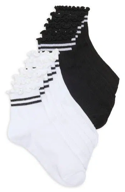 Honeydew 6-pack Athletic Quarter Socks In Multi