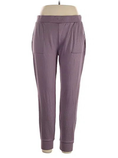 Pre-owned Honeydew Active Pants In Purple