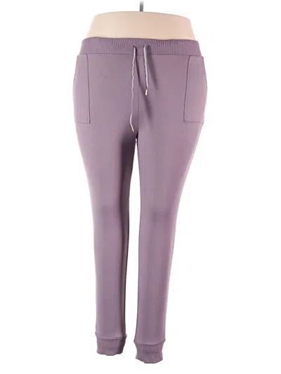 Pre-owned Honeydew Active Pants In Purple