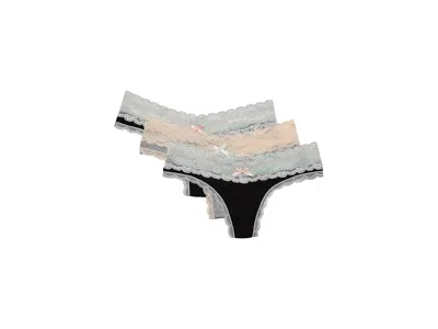 Honeydew Ahna Thong 3-pack In Multi
