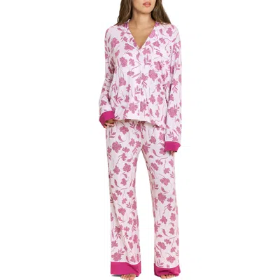 Honeydew All American Long Pajamas In Pink
