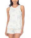 Honeydew All American Pajama Set In Honeymoon