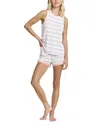 Honeydew All American Pajama Set In White