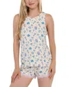 Honeydew Intimates All American Shortie Pajamas In Renewal Floral