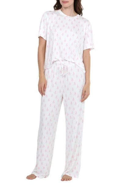 Honeydew All American Pajamas In White