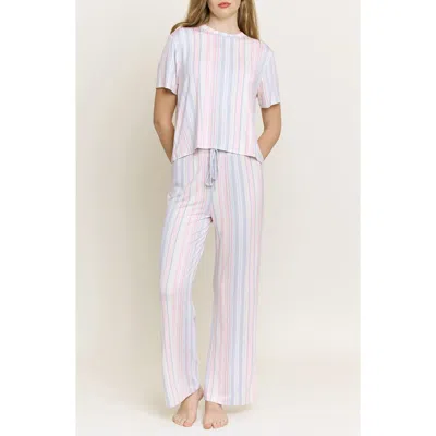 Honeydew All American Pajamas In White