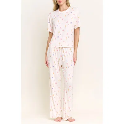 Honeydew All American Tee Pant Set In Happy Hour In Multi