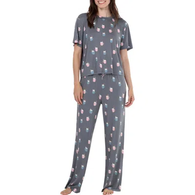 Honeydew All American Pajamas In Ash Mugs