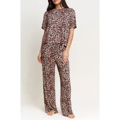 Honeydew All American Pajamas In Brown