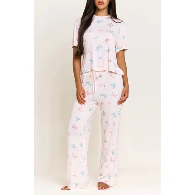 Honeydew All American Pajamas In White