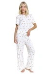 Honeydew All American Pajamas In White