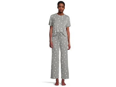 Honeydew All American Pj Set In Gray