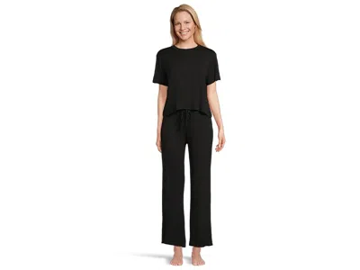 Honeydew All American Pj Set In Black