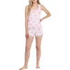 Honeydew All American Short Pajamas In Sweetheart Bows
