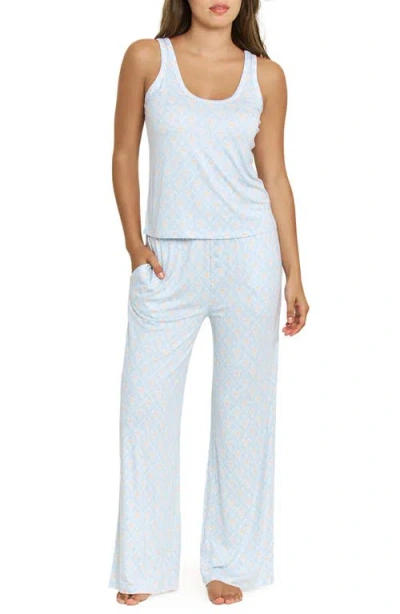 Honeydew All American Tank Pajamas In Blue
