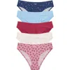 Honeydew Assorted 5-pack Hipster Briefs In Multi