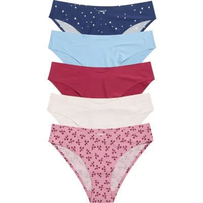 Honeydew Assorted 5-pack Hipster Briefs In Multi