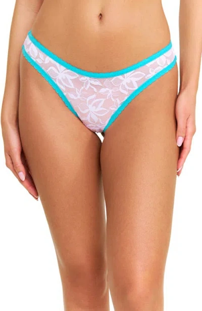 Honeydew Azlin Lace Thong In Brown