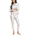 Honeydew Back In Bed Pajama Set