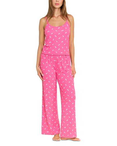 Honeydew Blissful Cami Pant Pajama Set In Pink