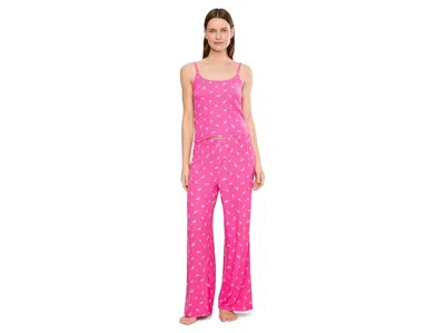 Honeydew Blissful Cami Pants Set Women's Pajama Sets Fuchsia Wild Rose: Sm In Pink