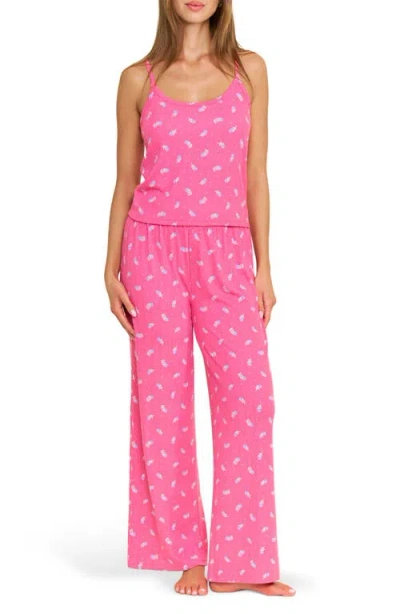 Honeydew Blissful Pointelle Pajamas In Pink