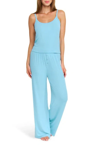 Honeydew Blissful Pointelle Pajamas In Blue