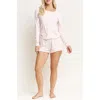 Honeydew Blissful Short Pajamas In Pink
