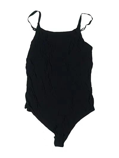 Pre-owned Honeydew Bodysuit In Black