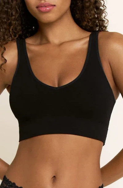 Honeydew Caitlyn Reversible Bralette In Black