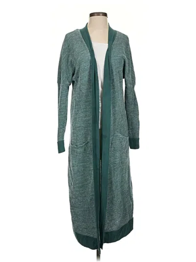 Pre-owned Honeydew Cardigan Sweater In Blue