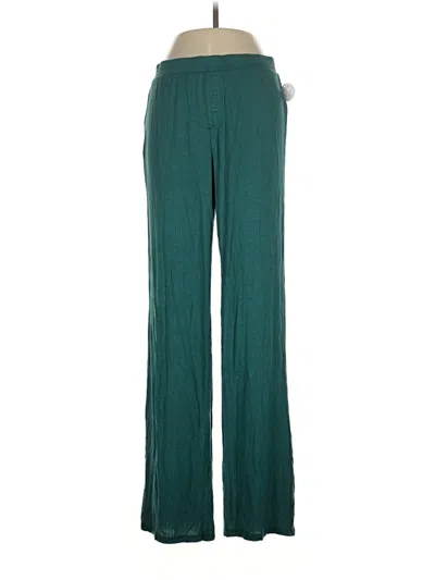 Pre-owned Honeydew Casual Pants In Teal