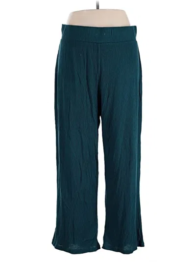 Pre-owned Honeydew Casual Pants In Teal